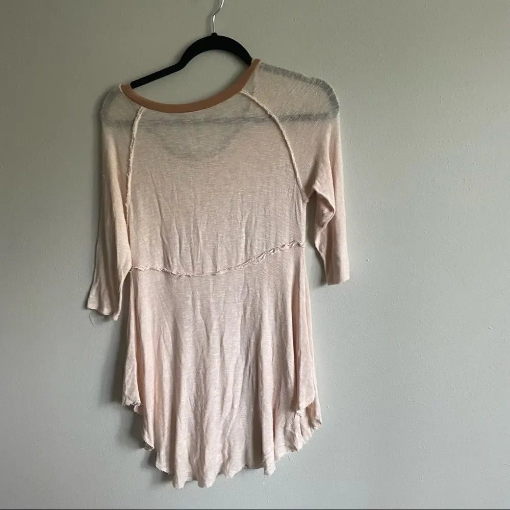 Revolve Free People Weekends Layering Tee Tea Combo